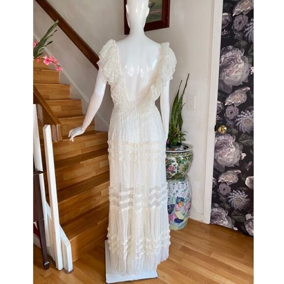 Free People one Waterlily Maxi Dress/ Size M - Picture 7 of 9